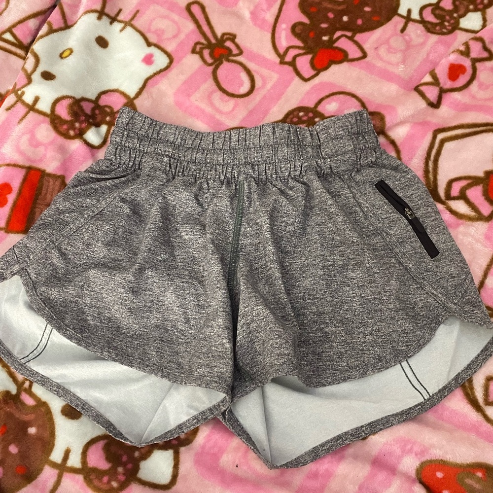 lululemon athletica Heather Gray Women's Athletic Shorts
